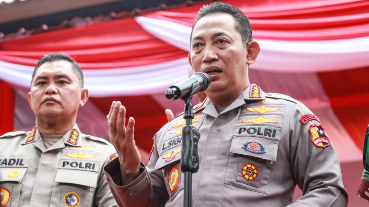 Kapolri Jenderal Listyo Sigit Prabowo. (Antara)