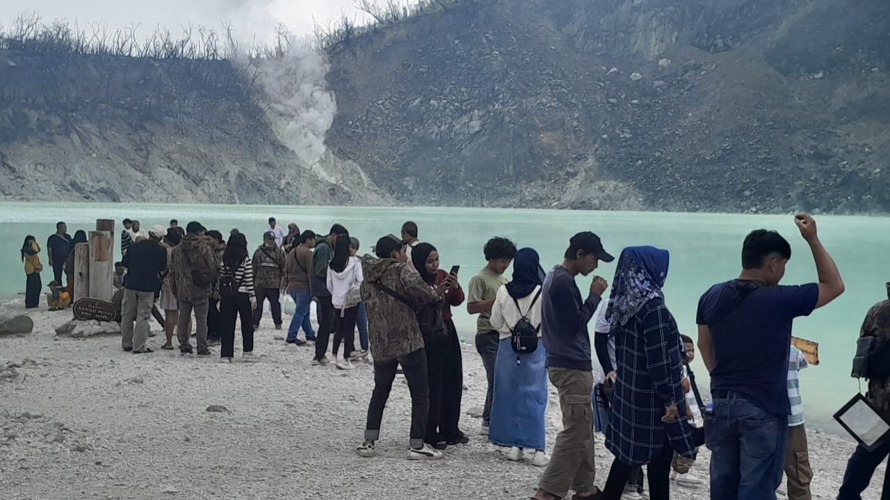 Kawah Putih (nusantaratv/ Adiansyah)