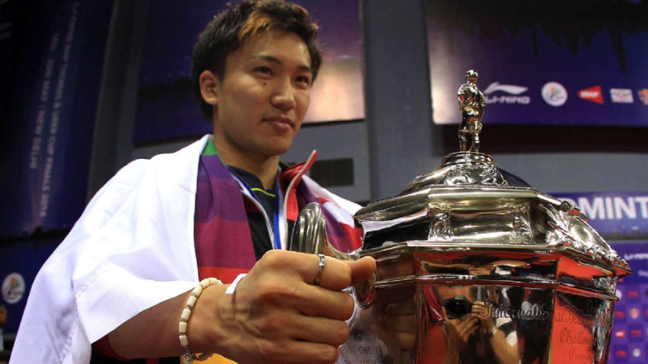 Kento Momota pensiun setelah Piala Thomas Uber 2024. (dok BWF)