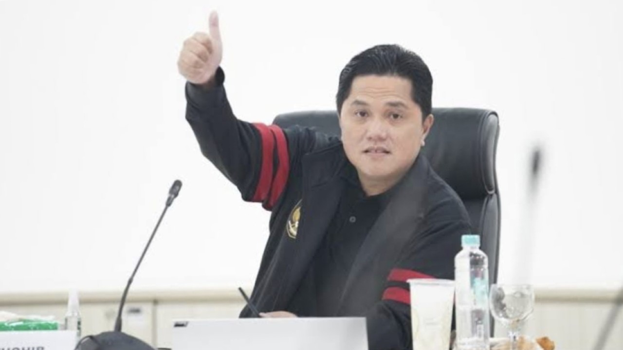 Ketua umum PSSI Erick Thohir