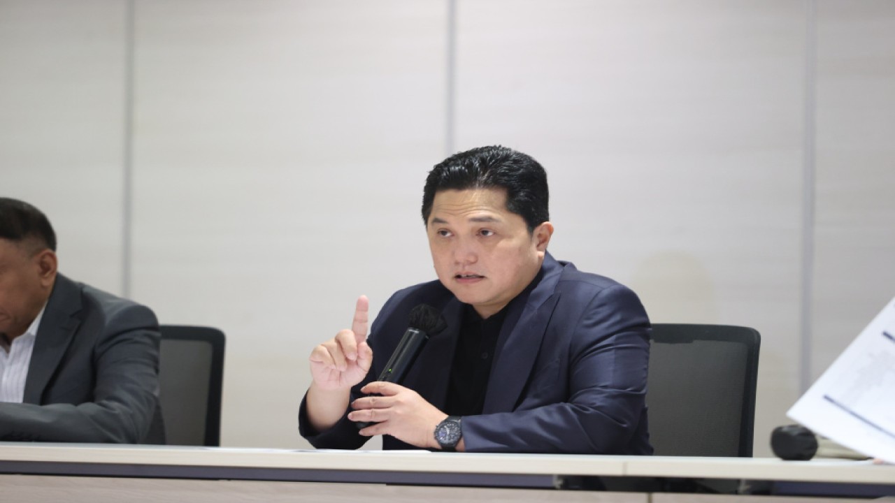 Ketua Umum PSSI, Erick Thohir memberi selamat kepada Inter Milan yang berhasil merebut gelar scudetto ke-20 pada musim ini. (Dok PSSI)