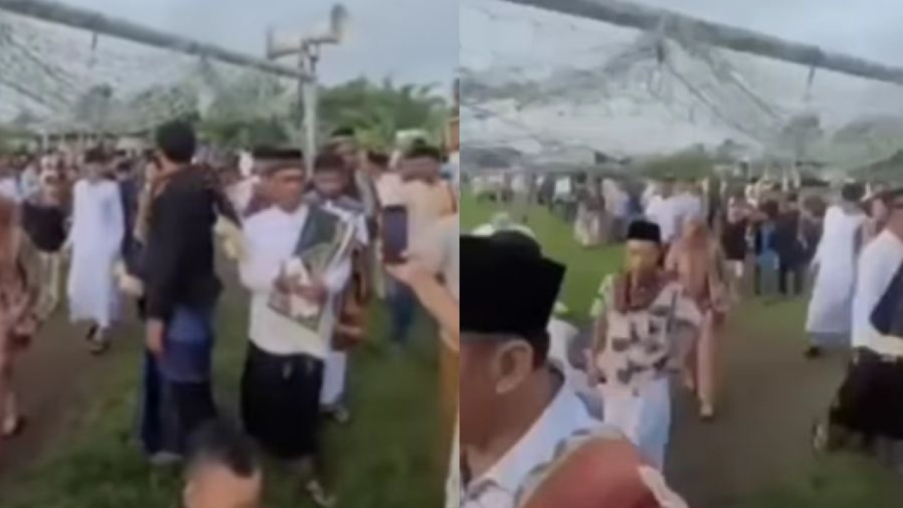 Khotbah Berbau Politik di Bantul (Instagram @tante.rempong.official)