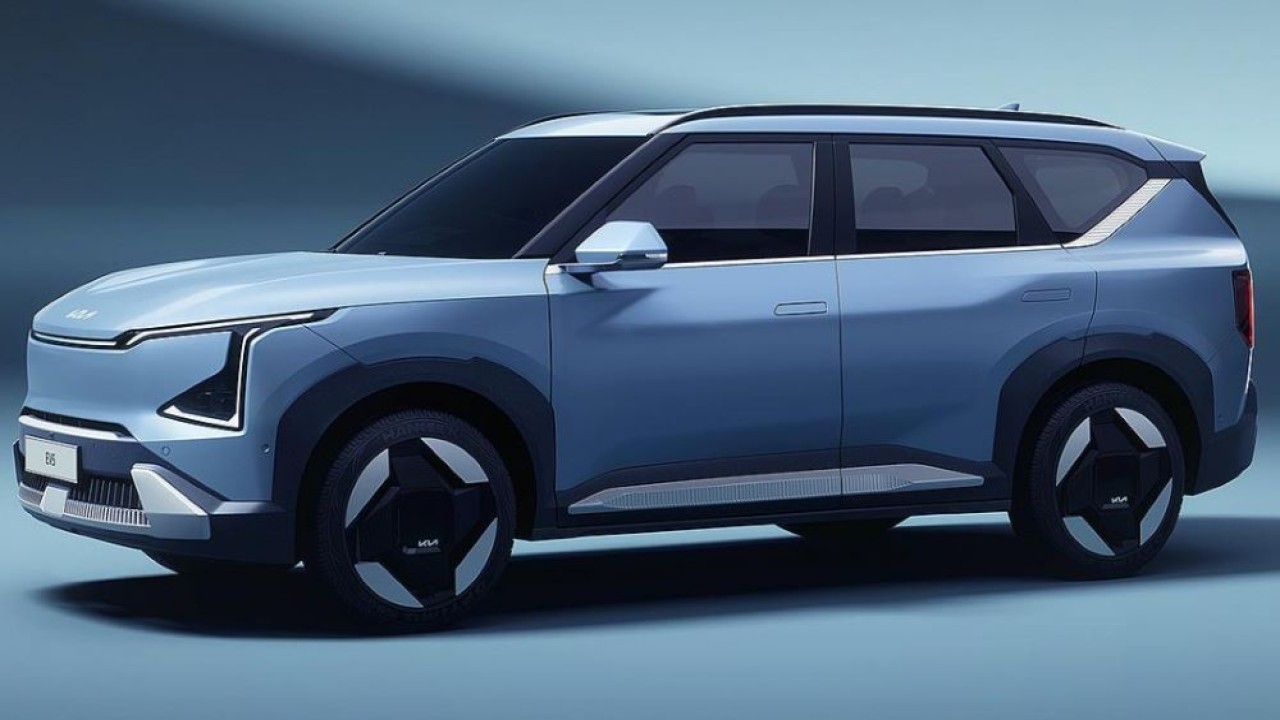 Mobil listrik Kia EV5. (Foto: ArenaEV)