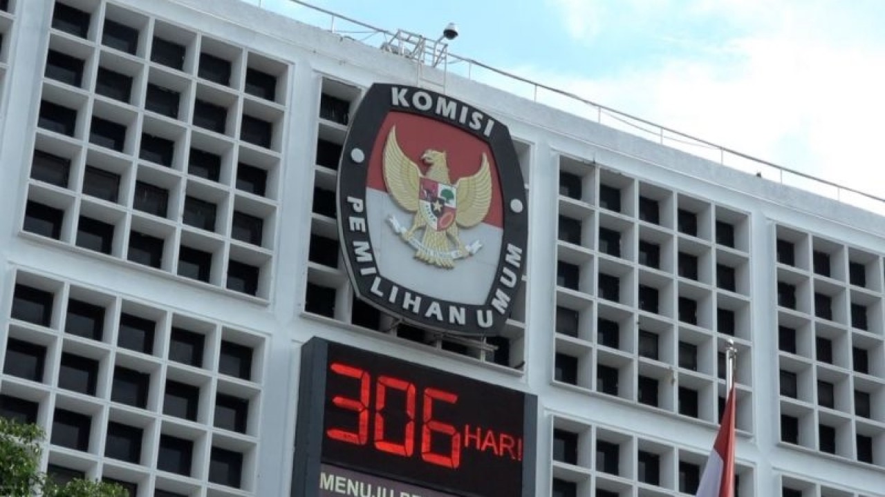 Gedung KPU RI. (Antara)