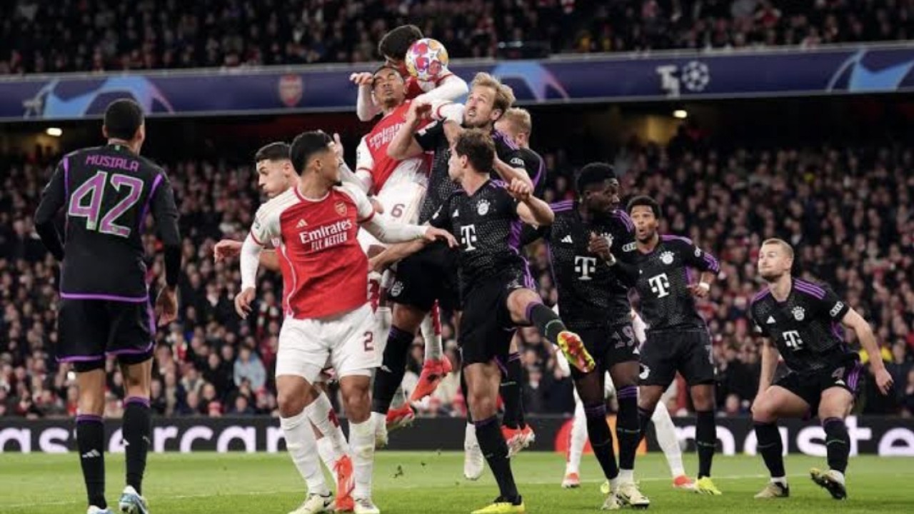 Lag leg pertama Arsenal vs Munchen di Liga Champions 2023/24