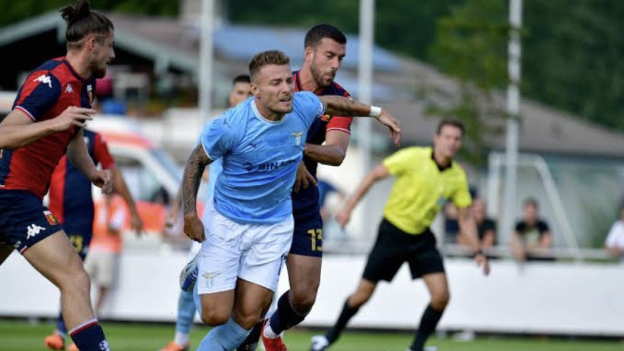 Laga Genoa vs Lazio di Liga Italia