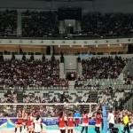 Laga Indonesia All Star vs Red Sparks di Indonesia Arena-1713622331