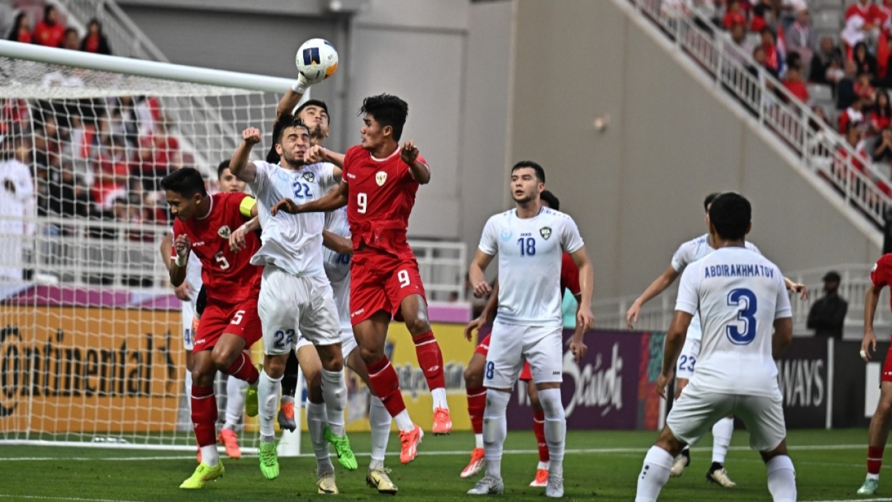 Laga Indonesia vs Uzbekistan di semifinal Piala Asia U-23 2024