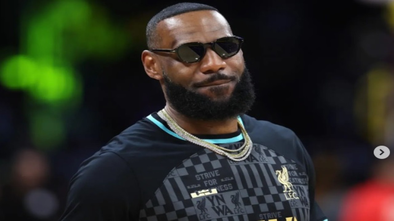 LeBron James tampil memukau saat LA Lakers menang 116-104 atas Brooklyn Nets dalam lanjutan NBA, Senin (1/4/2024. (Instagram)