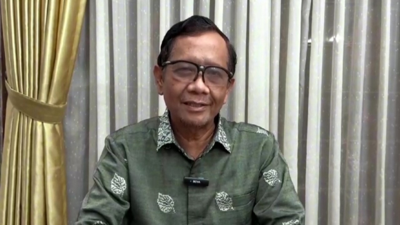 Mahfud Md/Foto: tangkapan layar