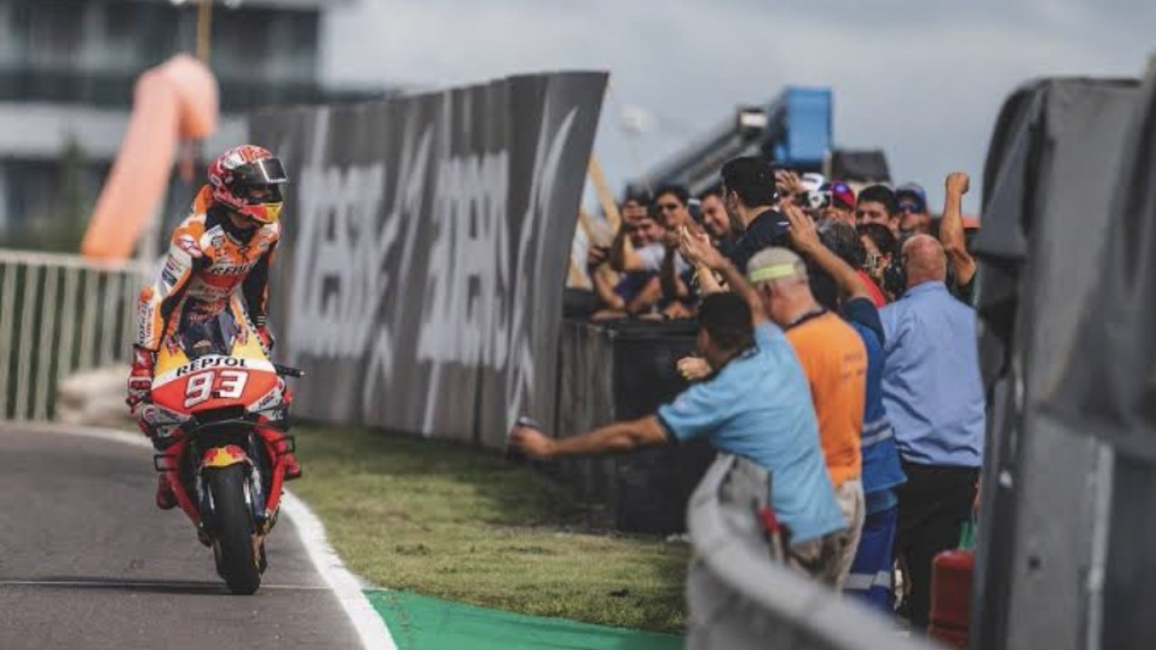Marc Marquez di Circuit of the Americas Phoenix