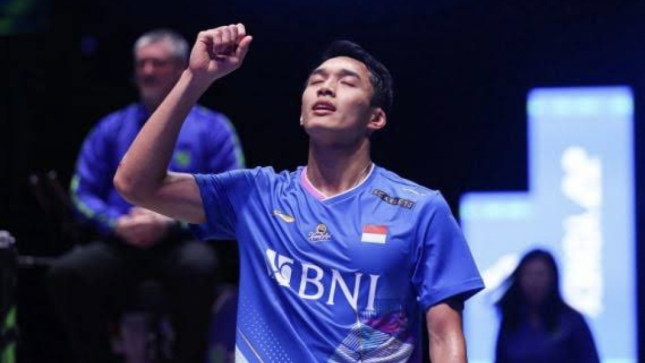 Pebulutangkis Indonesia Jonathan Christie