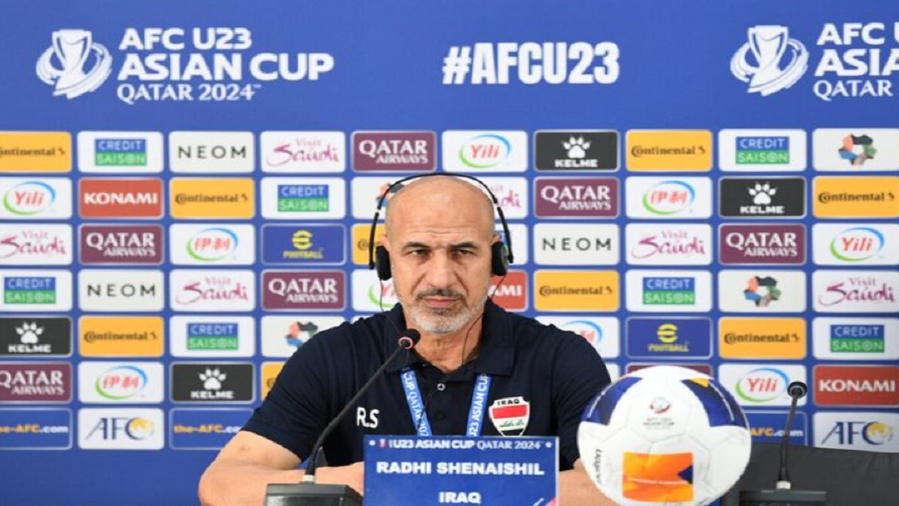 Pelatih Irak, Radhi Shenaishil (dok AFC)