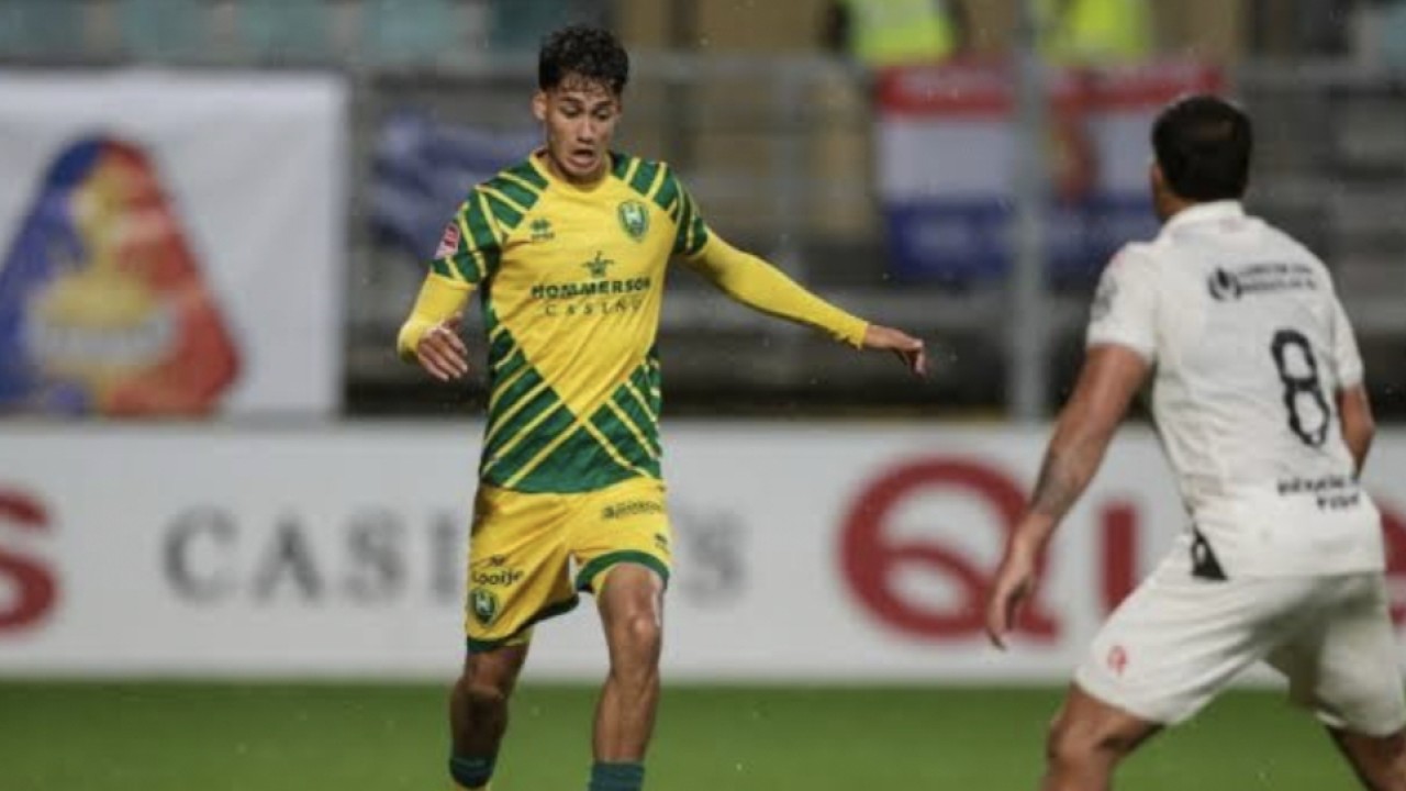 Pemain Timnas Indonesia Rafael Struick saat tampil bersama ADO Den Haag