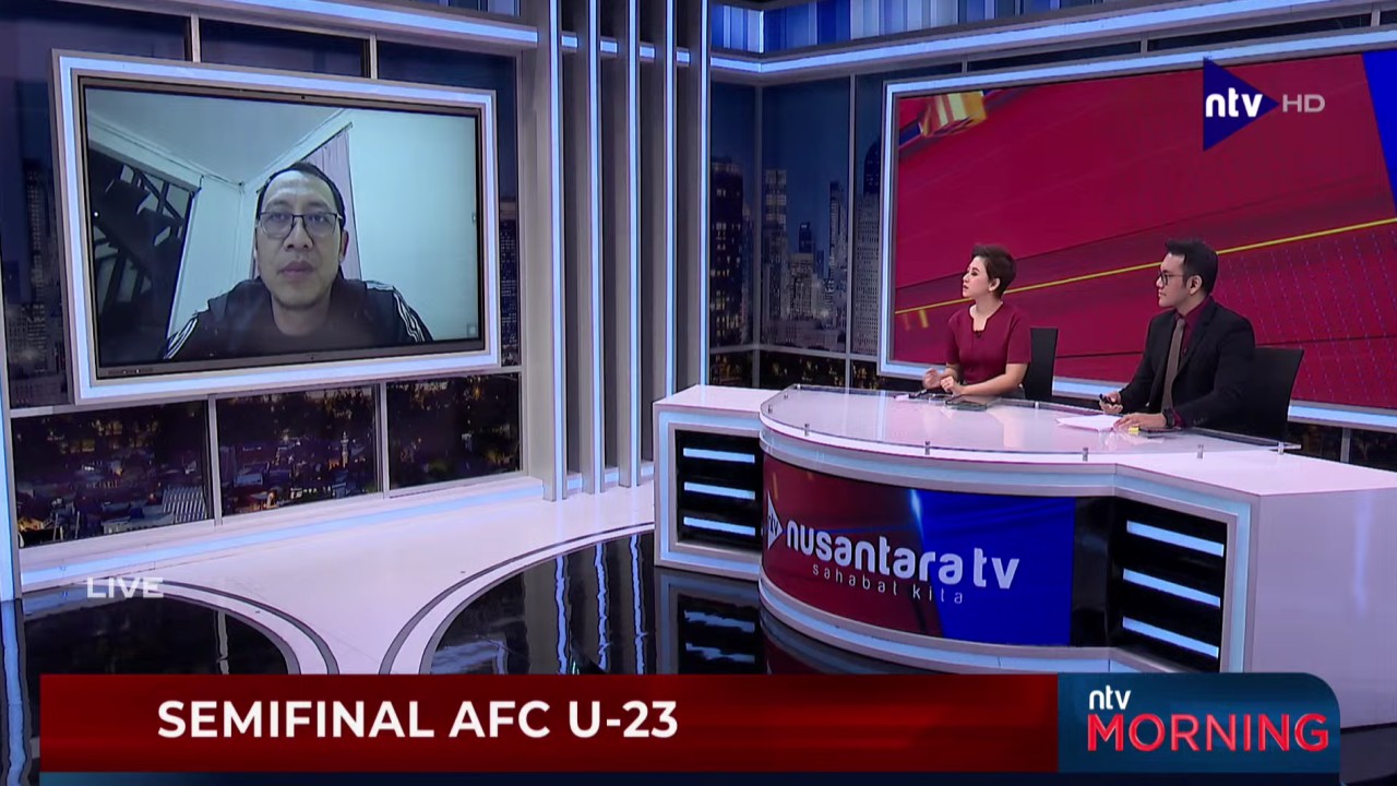 Pengamat sepak bola Yusuf Kurniawan dalam program NTV Morning, Selasa (30/4/2024)