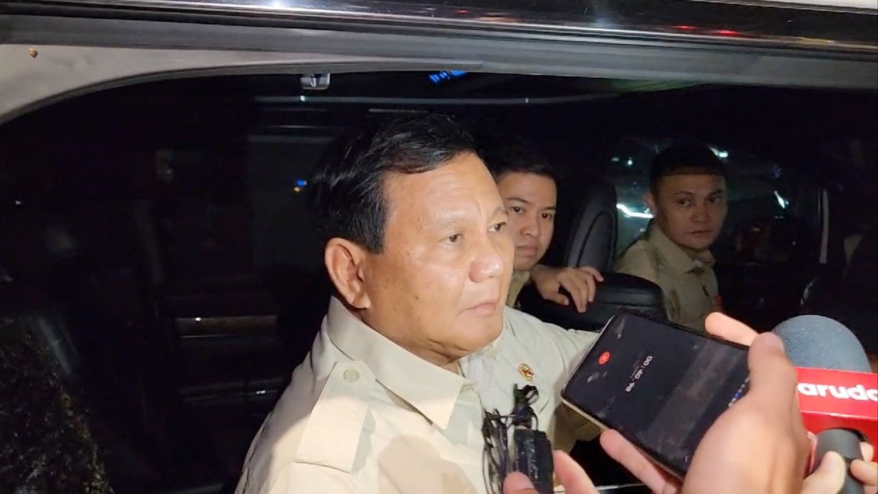 Presiden terpilih Prabowo Subianto.