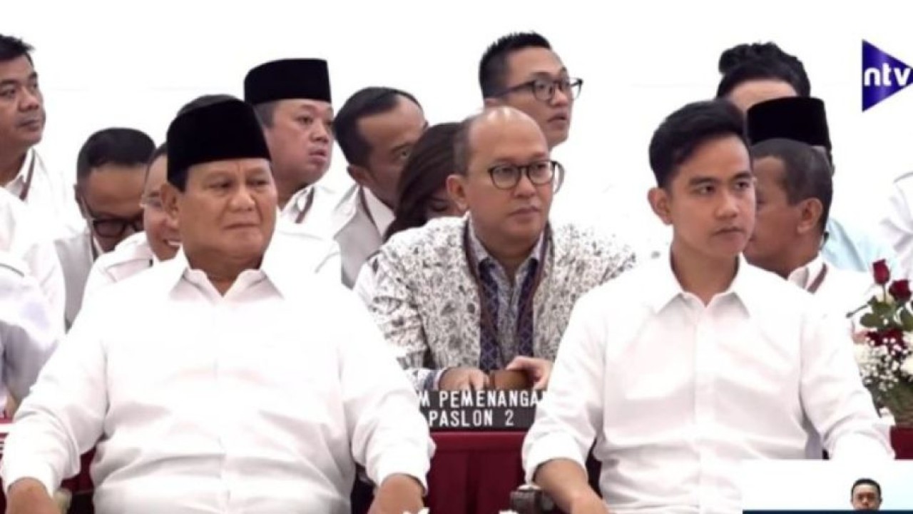 Prabowo-Gibran Presiden Terpilih (YouTube Nusantara TV)