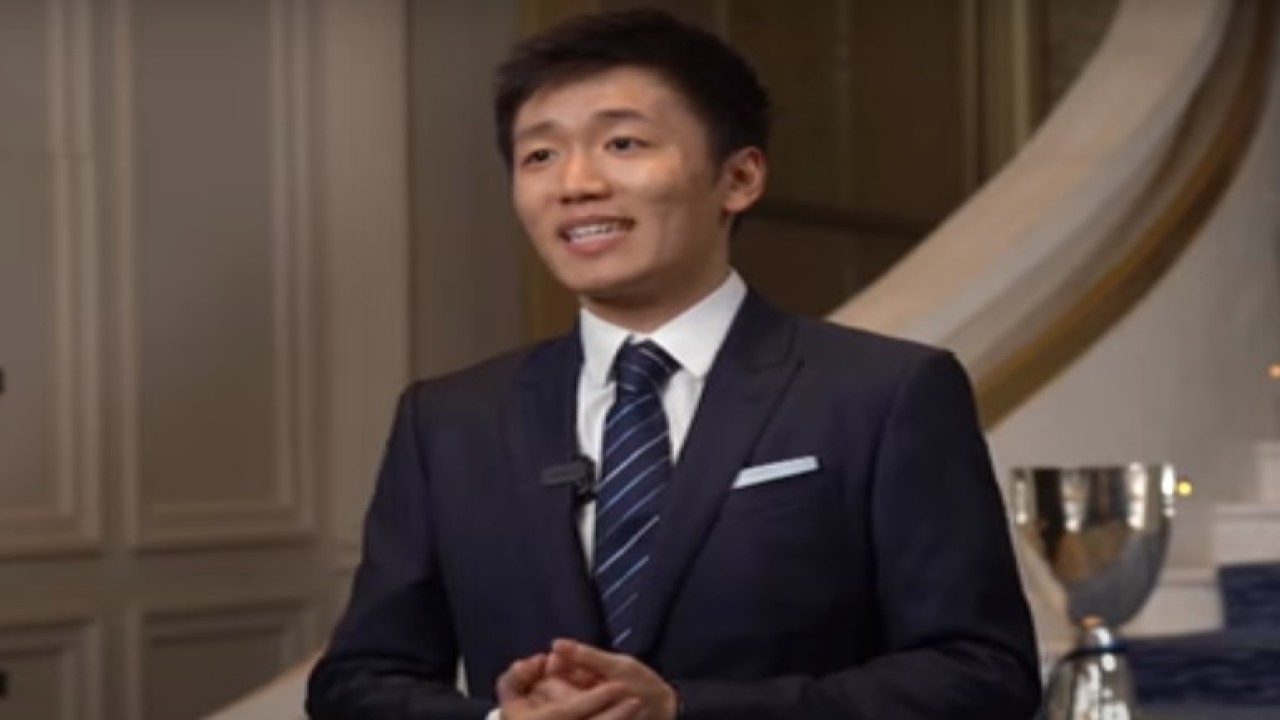 Presiden Inter Milan, Steven Zhang (Youtube)