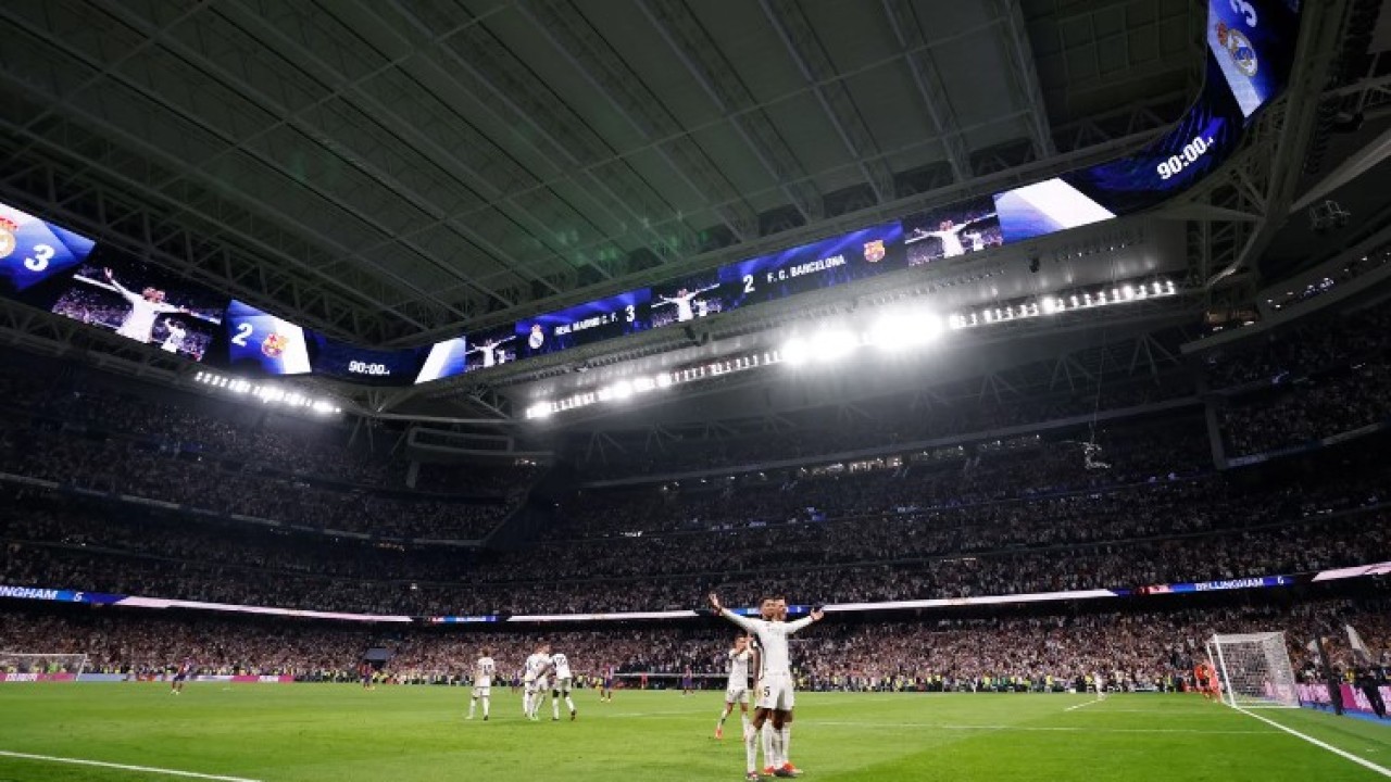 Real Madrid menang 3-2 atas Barcelona di ajang La Liga 2023/2024. (source Real Madrid)