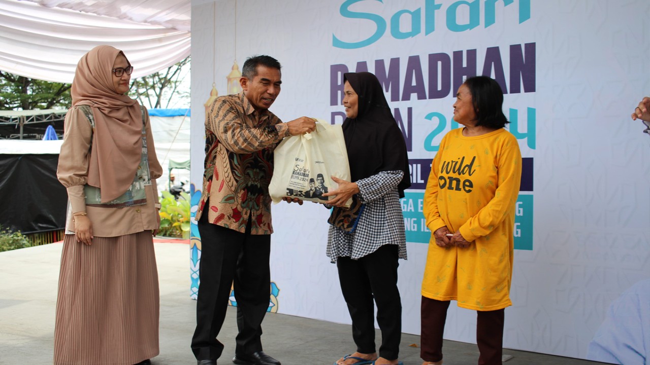 Memasuki minggu terakhir puasa Pertamina Gelar Safari Ramadan BUMN 2024 di Kabupaten OKI