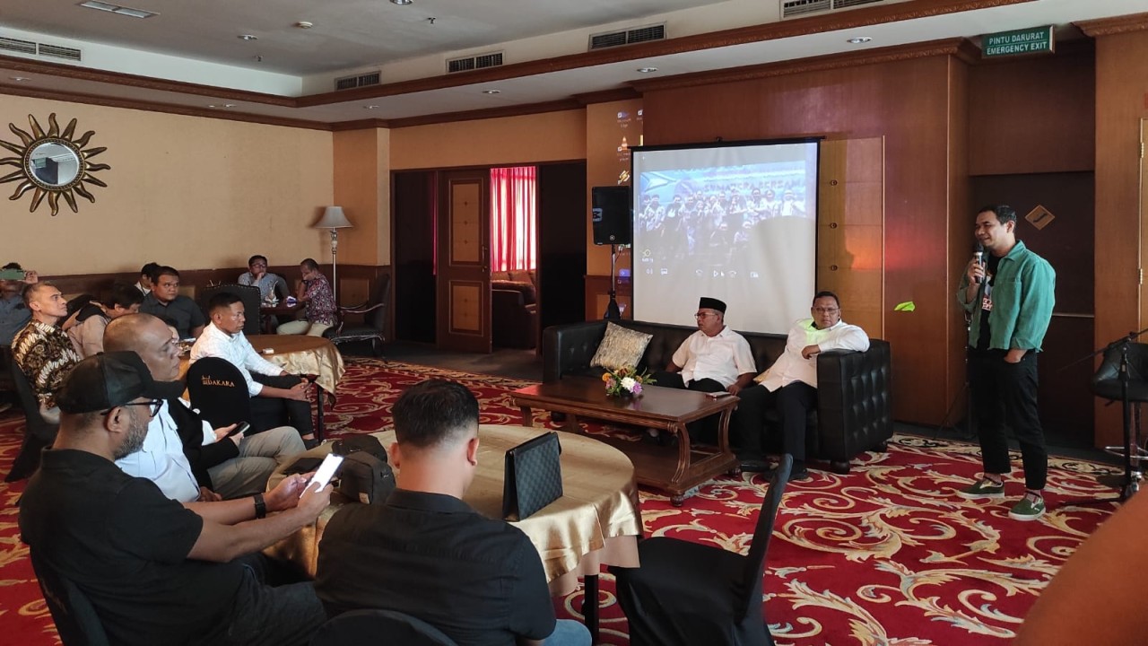 Syukuran dan halal bihalal Seknas Sumatera Bersama Prabowo-Gibran.