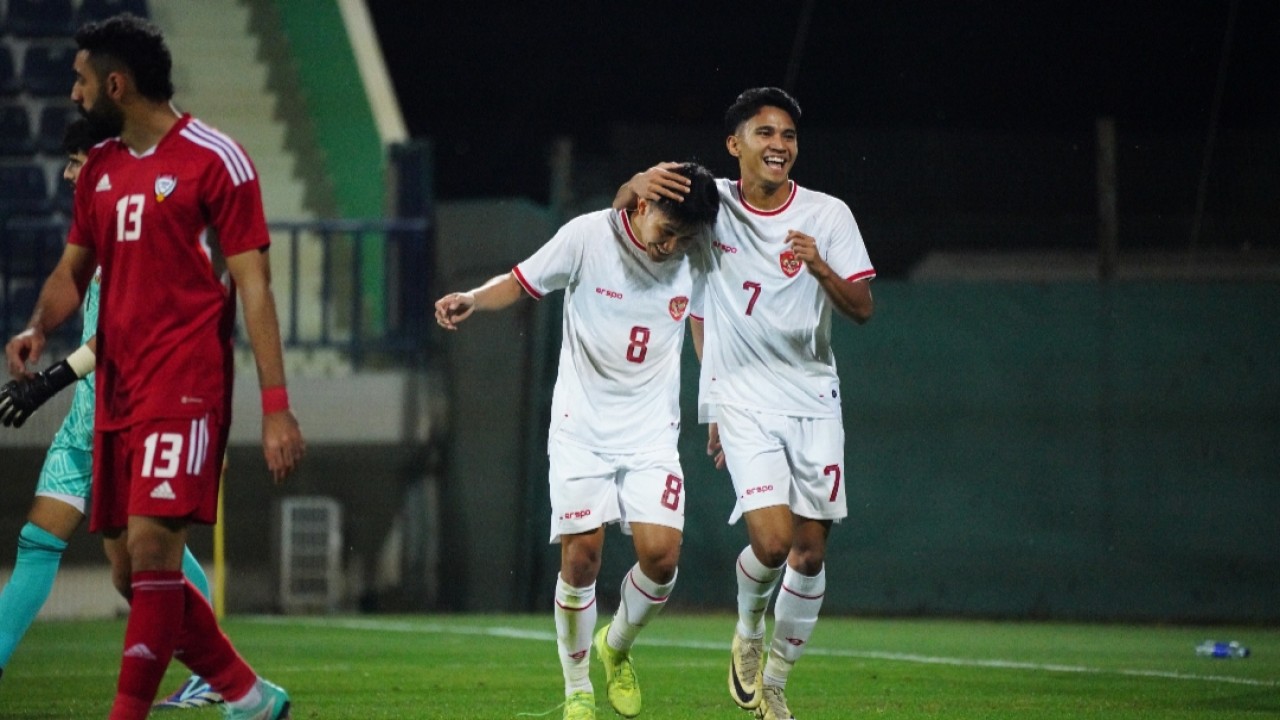 Selebrasi Witan Sulaeman / Instagram Witan