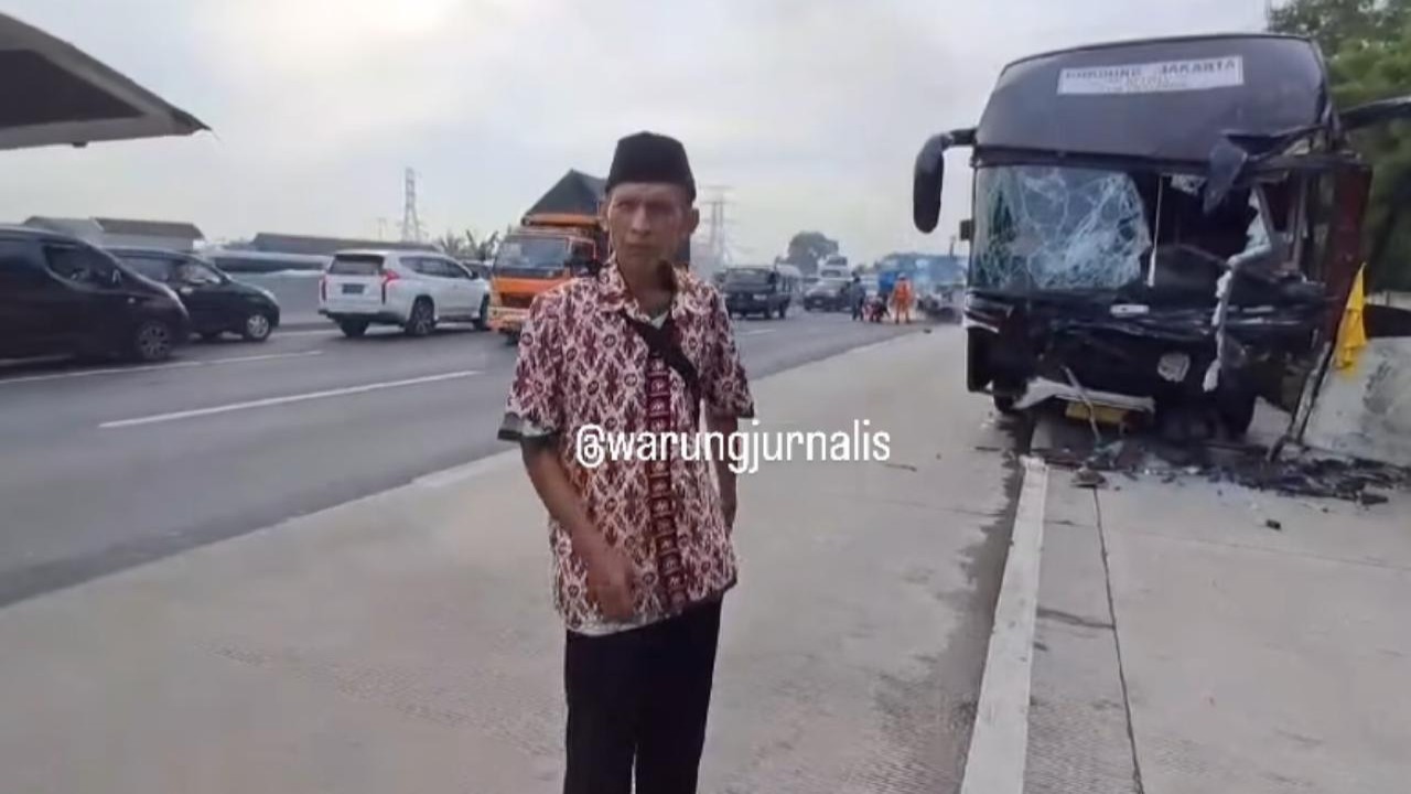 Sopir bus Primajasa, Heri. (Instagram)