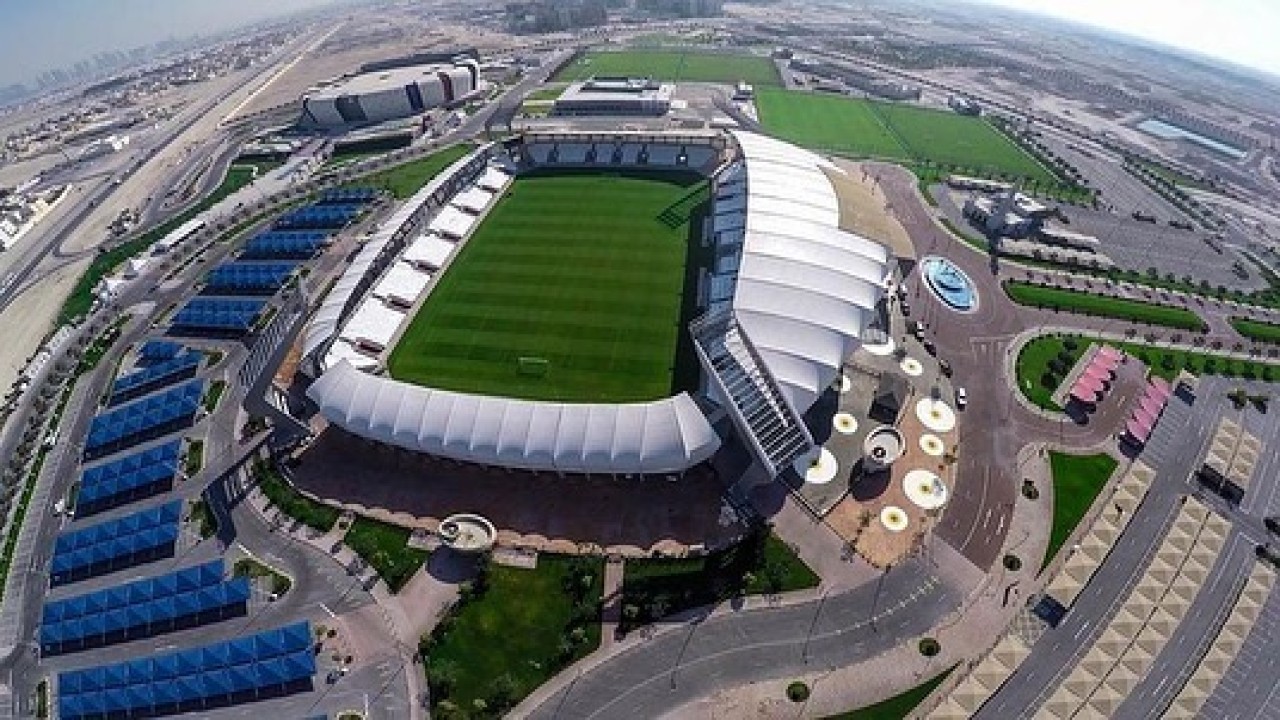 Stadion Abdullah bin Khalifa di Doha, Qatar. (Instagram)