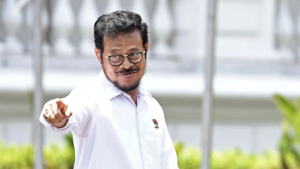 Eks Mentan Syahrul Yasin Limpo (SYL). (Antara)