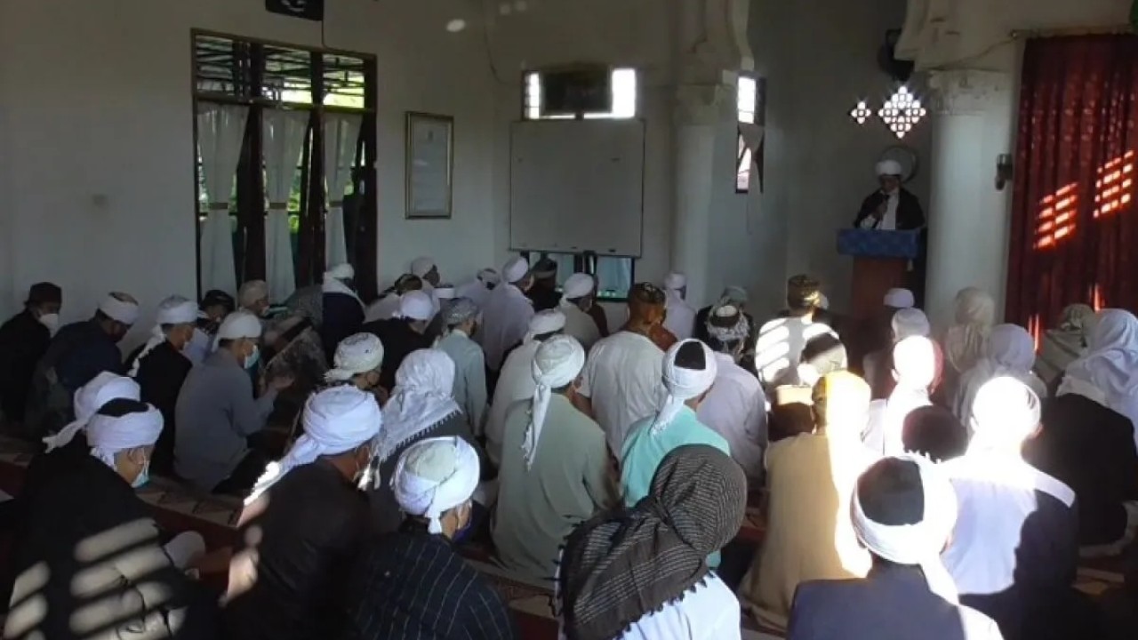 Tarekat Naqsabandiyah Al Kholidiyah Al Jalaliyah. (Antara)