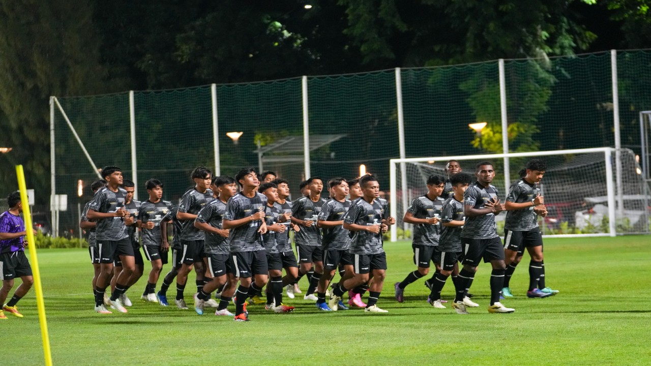 Timnas Indonesia U-20 menjalani pemusatan latihan di Jakarta mulai Minggu (28/4/2024). (dok PSSI)