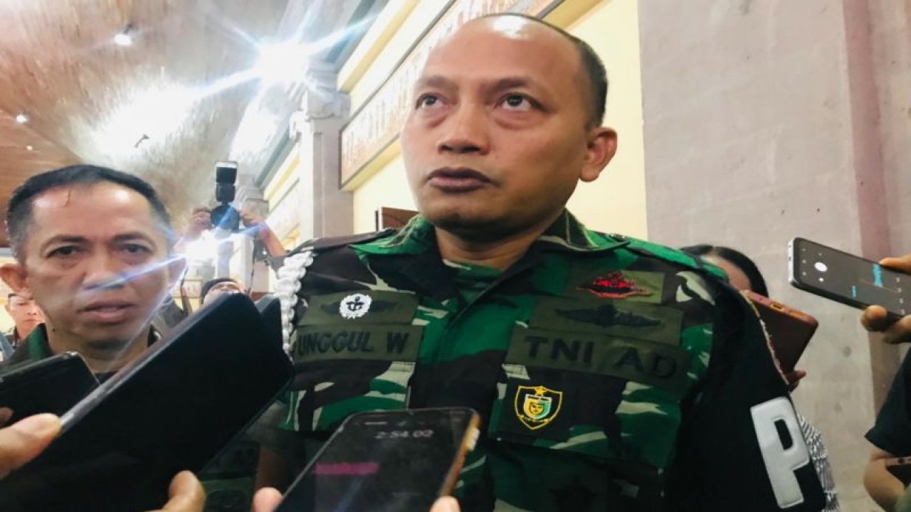 Komandan Polisi Militer IX/Udayana Kolonel CPM Unggul Wahyudi. (Foto: Antara)