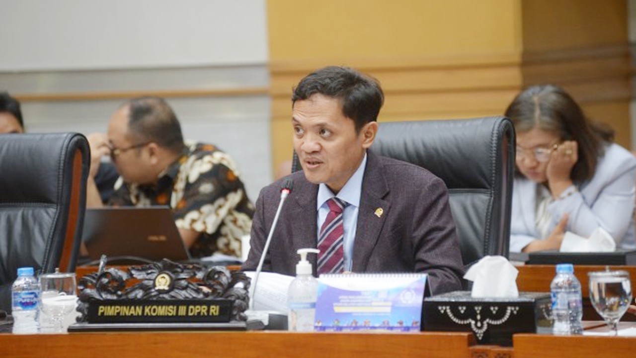 Wakil Ketua Komisi III DPR Habiburokhman. Foto: Jaka/nr