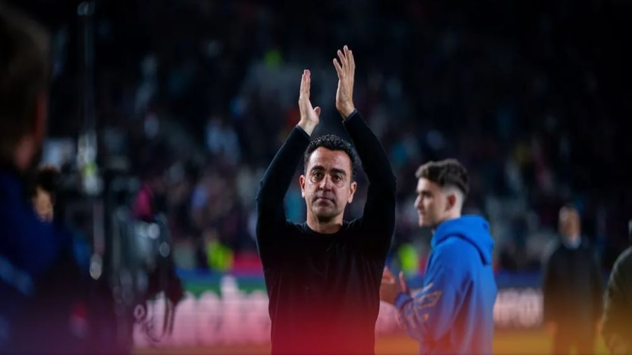 Pelatih Barcelona Xavi Hernandez (foto: website  fcbarcelona.com)
