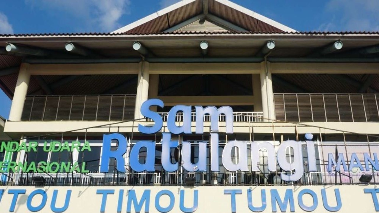 Aktivitas di Bandara Sam Ratulangi kembali normal, di Manado, Sulawesi Utara, Minggu (5/5/2024). (Foto: Istimewa)