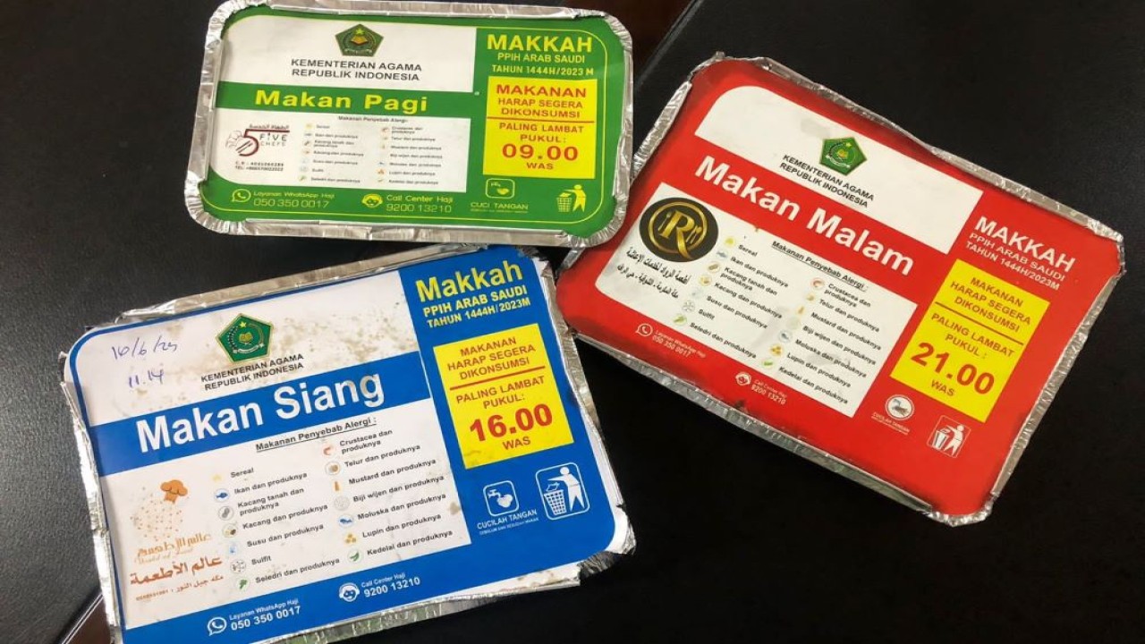 PPIH Arab Saudi memastikan selama di Tanah Suci, jamaah haji Indonesia mendapat layanan katering yang diberikan setiap hari. (Foto: Istimewa)