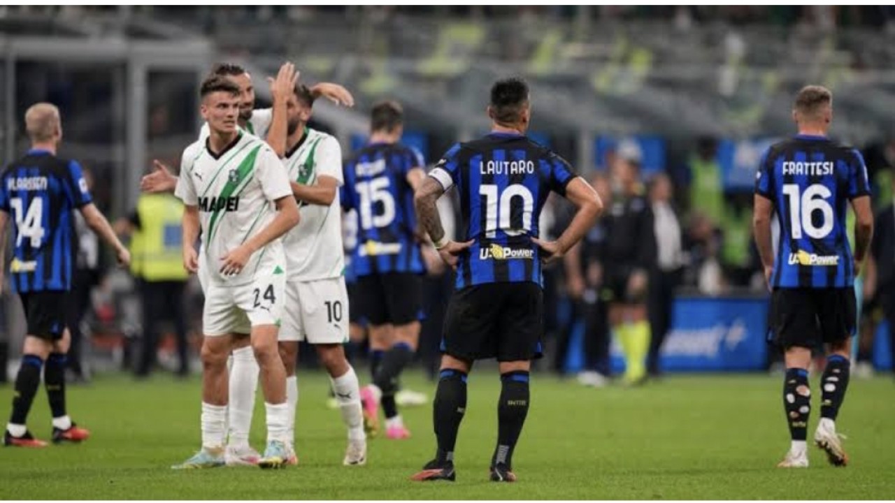 Laga Sassuolo vs Inter Milan