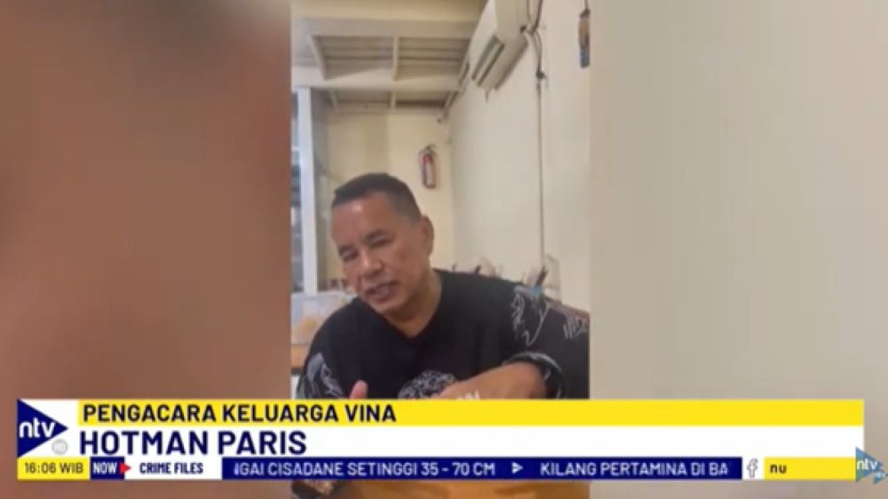 Hotman Paris Hutapea/tangkapan layar NTV