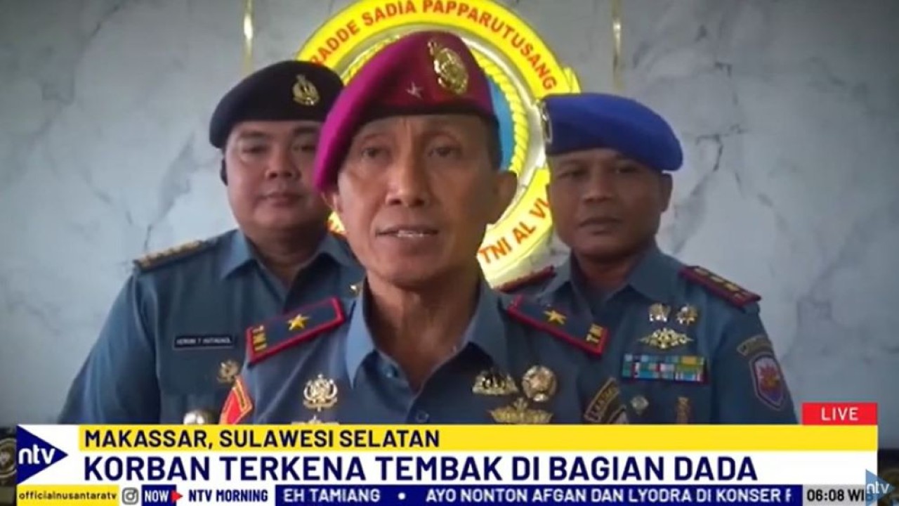 Komandan Lantamal VI Makassar Brigjen TNI (Marinir) Andi Rahmat M, berkomitmen akan membantu sepenuhnya pengobatan terhadap korban luka tembak berinisial FL yang saat ini dirawat inap di RS Dr. Wahidin Sudirohusodo, kota Makassar, Sulawesi Selatan.