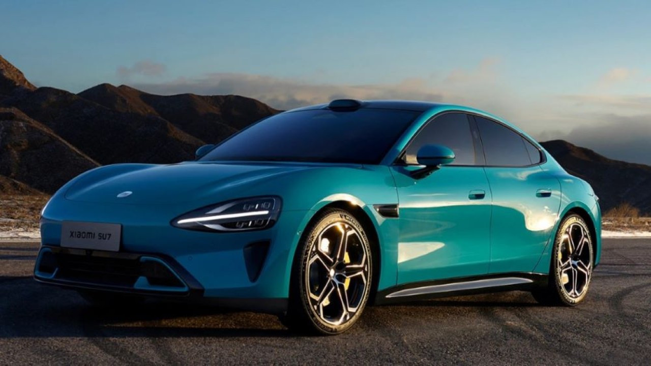 Mobil listrik Xiaomi SU7. (Foto: ArenaEV)