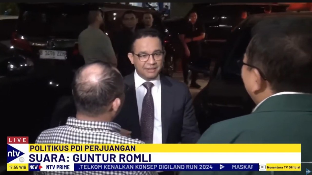 PDI Perjuangan serius mengusung Anies Baswedan sebagai calon gubernur di Pilkada Jakarta 2024.