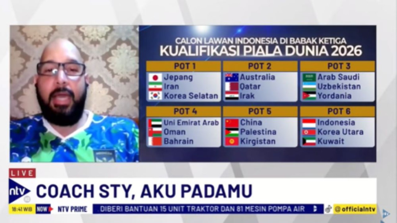 Bung Binder dalam Dialog NTV Prime di NusantaraTV