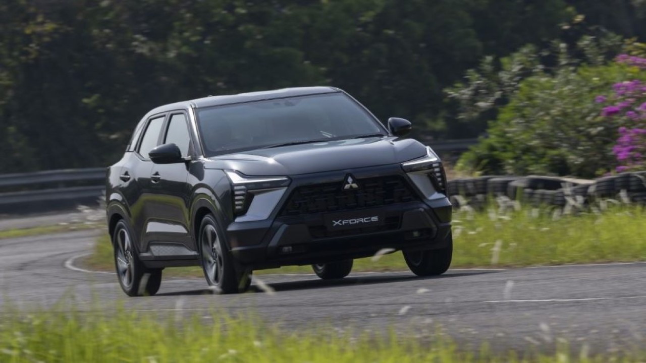 Kendaraan sport kompak Mitsubishi XForce. (Foto: Istimewa)