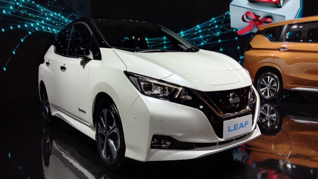Nissan Leaf. (Foto: Adiantoro/NTV)