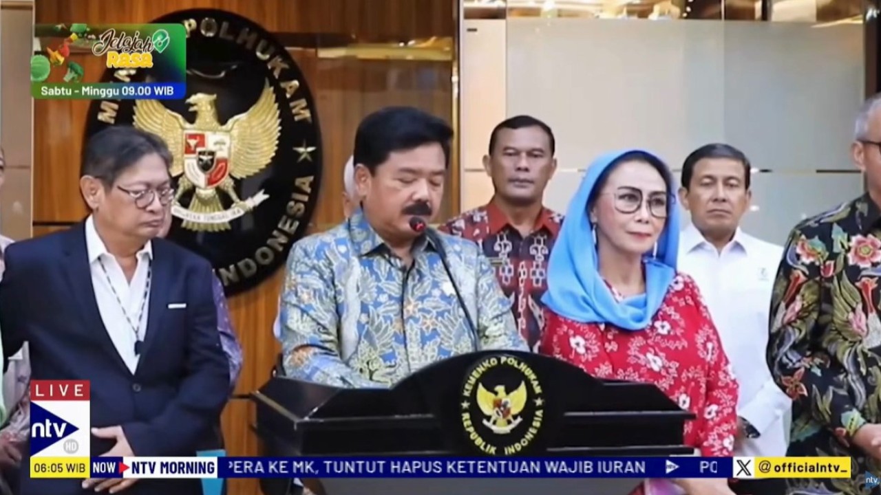 Menkopolhukam Hadi Tjahjanto meminta agar Kompolnas turun ke lapangan mengawal sidang praperadilan yang akan digugat oleh tersangka Pegi Setiawan.