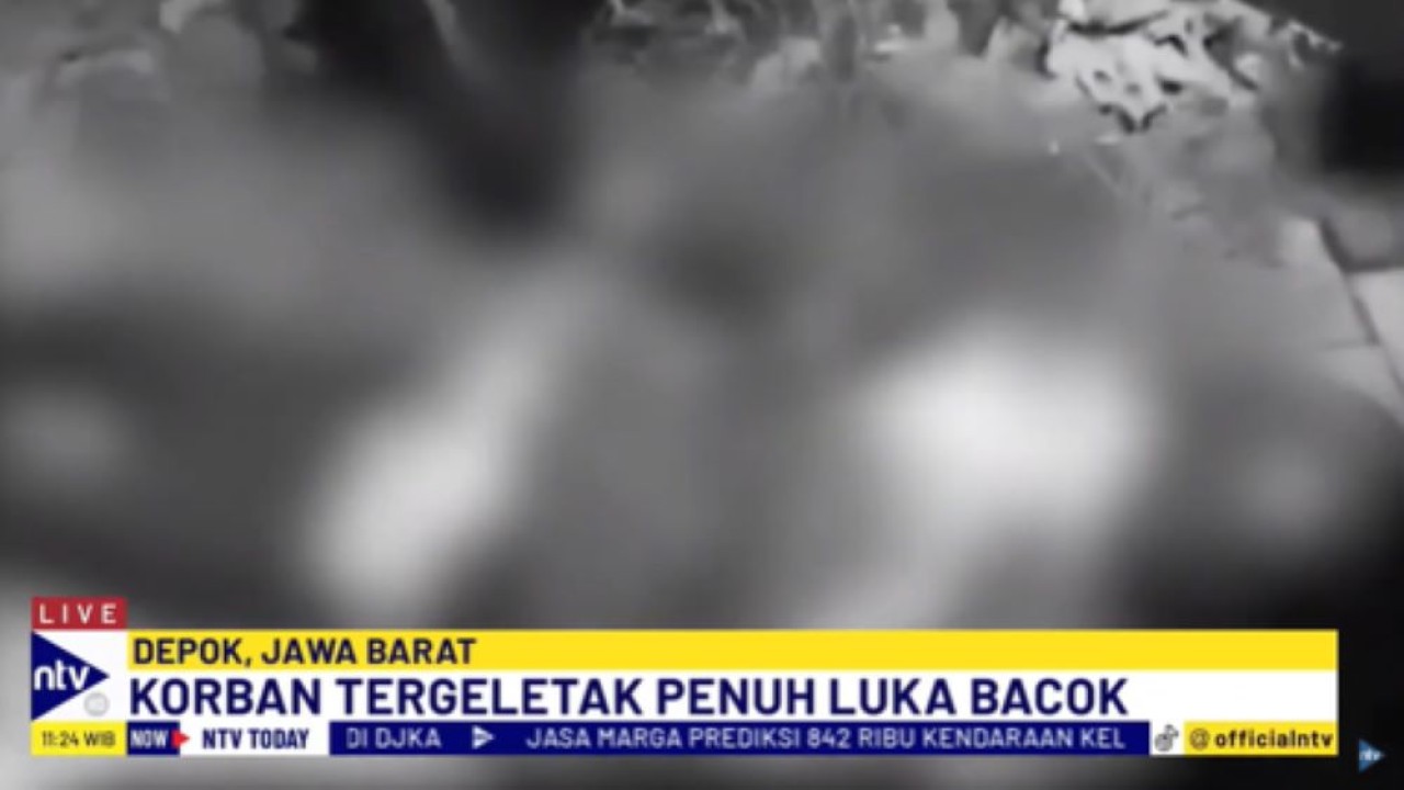 Siswa SMP diduga korban tawuran tewas di Depok/tangkapan layar NTV