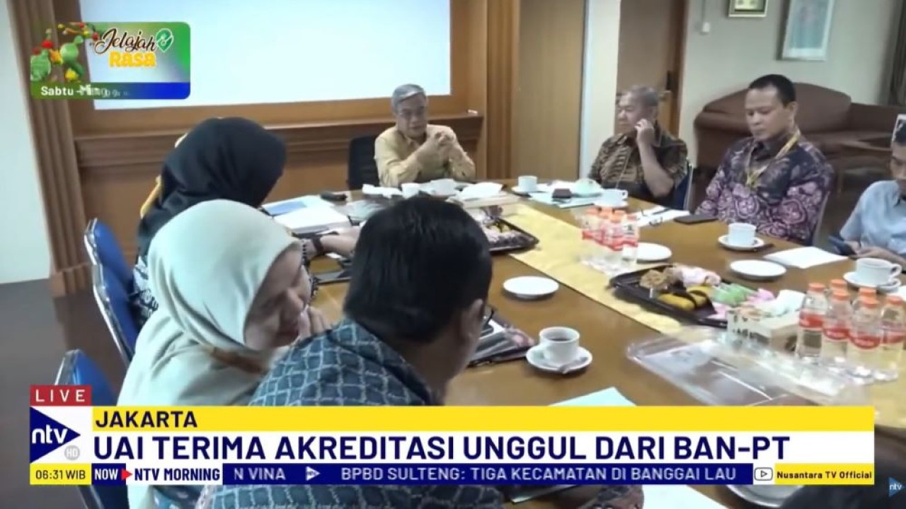 Universitas Al Azhar Indonesia (UAI) berhasil meraih Akrediitasi Unggul dari Badan Akreditasi Nasional Perguruan Tinggi (BAN-PT).