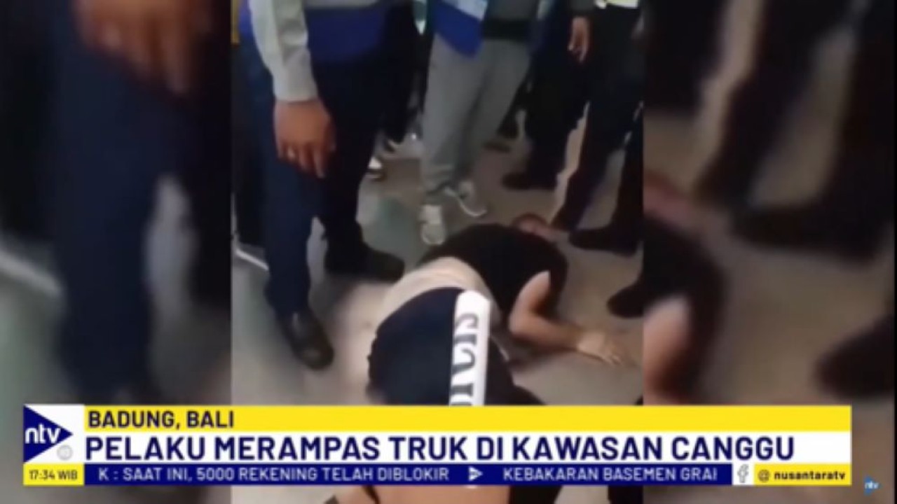 WNA asal Inggris yang membawa kabur truk di Bali berhasil ditangkap petugas