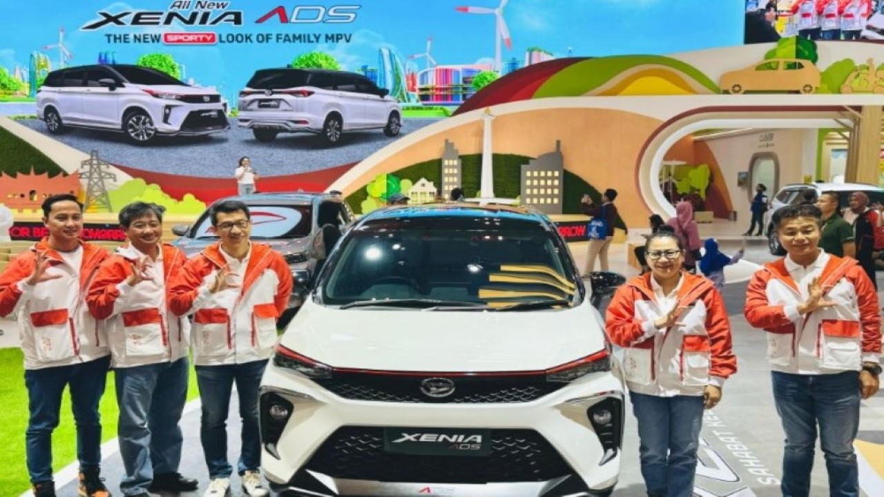 Daihatsu menghadirkan Xenia ADS dengan tampilan baru dan lebih sporty pada ajang GIIAS 2024. (Foto: Istimewa)
