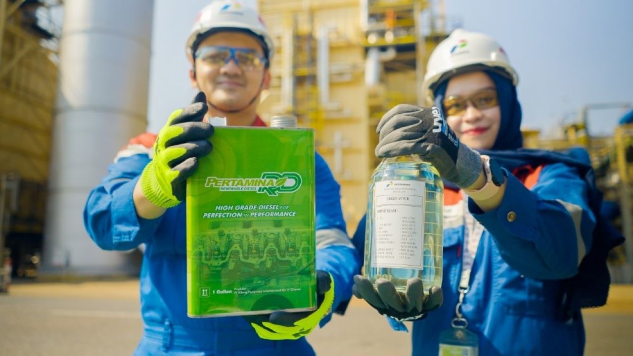 Produk Biofuel yang diproduksi Pertamina menjadi salah satu program unggulan dalam energi transisi/istimewa